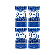 PURELAB 블루베리250 루테인 아사이 크린베리 서플리먼트 30일분, 4개, 60정