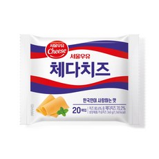 서울우유 체다치즈 본품40매+증정체다24매(총64매), 18g, 96개