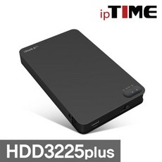 ipTIME HDD3225 PLUS [2.5 외장케이스/USB3.1 Gen2 / 하드미포함] 블랙