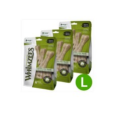  윔지스 라이스본 L 540g 9p 밸류백 대형견 치석제거 비건 강아지 덴탈껌, 윔지스 라이스본 L 540g 9p 3개 밸류백 대형견 