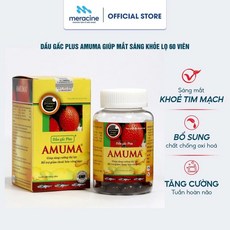 Plus Amuma 걱 오일, 3개, 60정