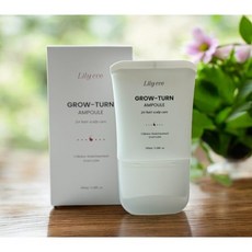 [여성탈모해답] 릴리이브 그로우턴 탈모 앰플 100ml 두피 영양공급 어성초 유래 엑소좀 피부 진정 청결 효과 각질 감소 두피 열감 감소 저자극 브러쉬 고농축 유효성분 전달, 1개