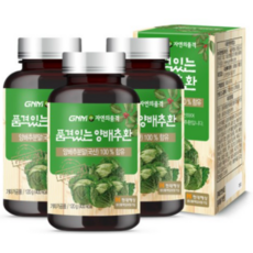 자연의품격 품격있는 양배추환, 120g, 8개