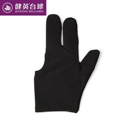 당구장갑 Jianying 풀 큐 남성 손가락없는 스누커 세 손가락 용품 액세서리 볼 룸, 장갑은 무작위로 배송됩니다.