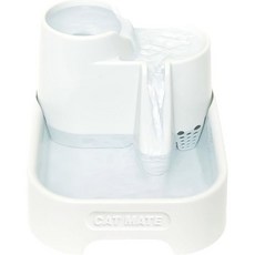 Cat Mate 3단계 70 fl. oz. 애완동물 분수 - BPA 및 BHT 무함유 3단계 필터 및 저전압 펌프, 4.37 lb, 1개