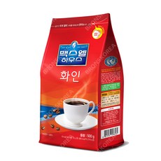 동서식품 멕스웰 하우스 화인500, 500g, 6개