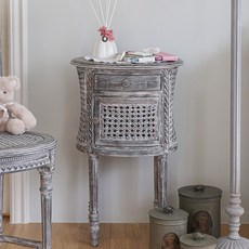 메종드파리 협탁 그라니에 셀루스 원목 틈새 침실 엔틱선반 침대옆 서랍, 단품