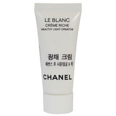 샤넬 샤넬 르 블랑 크림 리치 헬시 라이트 크리에이터 (광채크림) 5ml6개, 6개, 5ml