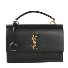 생로랑 선셋백 미듐 블랙 634723 D420W 1000