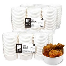 무상표 무지 종이그릇 12 x 5 cm 380ml 160매, 160개입, 2개