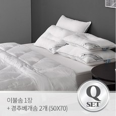 마르셀린 [마르셀린] 베이직 알러쉴드 이불솜(Q)/숙면베개솜 2P(50x70)