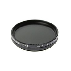 RICOH GR III용 가변 ND(ND2~ND400) 필터 49mm(※렌즈 어댑터 GA-1 필요), 1개