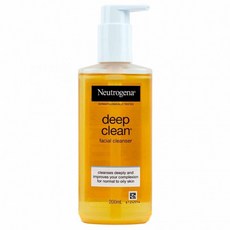 뉴트로지나 딥클린 훼이셜 클렌저 200ml