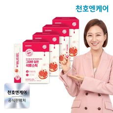 [천호엔케어]NFC 착즙 타트체리 액상스틱 10ml 30포 4박스, 4개