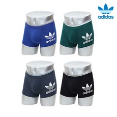 [아디다스 언더웨어] [아디다스 오리지널] 남성 드로즈 트레포일 팬티 4종 세트 [11-1
