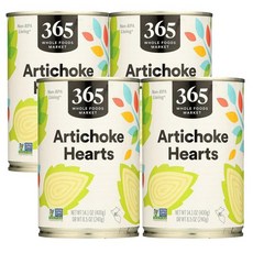 365 Whole Foods Market Artichoke Hearts 홀푸드마켓 아티초크 하츠, 4개, 400g