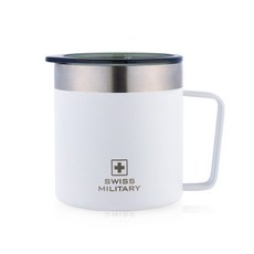 스위스밀리터리 보온보냉 베른 캠프 머그 350ml, 스노우화이트, 1개 스노우화이트, 1개