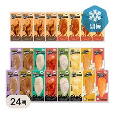 햇살닭 더촉촉한 소스 닭가슴살 100g 10종 24팩 / 소스 / 혼합구성, 24개
