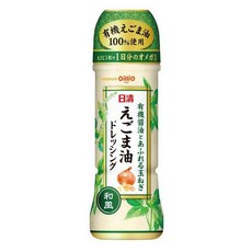 Nisshin OilliO 닛신 오일리오 제패니즈 스타일 차조기 오일 드레싱 190ml 4팩, 4개