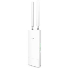 4G LTE 유심으로 무선 인터넷을 즐기는 실외용 라우터 큐디 LT400 아웃도어, 1개