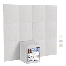 uTVHome Store 문소음방지 부착식 무자국 흡음재 차음시트 방음인테리어 흡음판 방음판, 12장, 베이지