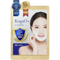 KogaO+ KogaO + 작은 얼굴 플러스 순일본산 [작은 팩] 마스크 ] V 리프팅 리프트업 페이스 팩 (7매), 1개