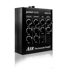AER Pocket tools 마이크 인스트루먼트/라인 대응 프리앰프 dual mix 2