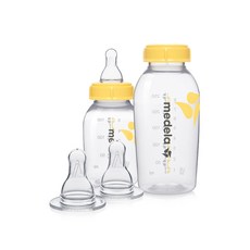 미덕 (medela) 초보 엄마 클래식 세트 젖꼭지 젖병 세트, 상세페이지 참조