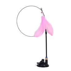 고양이 깃털 스틱 인터랙티브 슈퍼 흡입 새끼 컵 탈착식 교체, 1개, B.Super Suction Cup