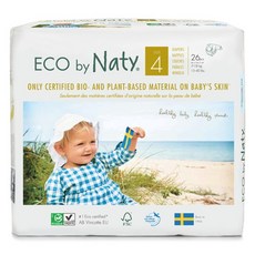 [Eco by Naty] 네띠 친환경 밴드 기저귀 4단계 26매