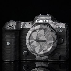 [코엠스킨] 캐논 EOS R5 R6 카메라 스크래치 보호 3M 스킨, 쉐도우 블랙