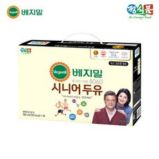 베지밀 5060 시니어두유 190ml x 72팩, 72개