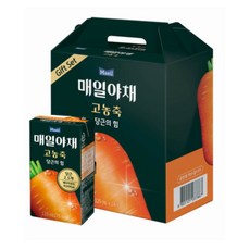 매일야채 당근의힘 선물세트 125ml 24팩 /병문안선물/집들이/간단한선물
