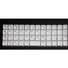 키캡 키보드 keycaps planck 47 세트 기술 pbt 재료 oem 높이 공간은