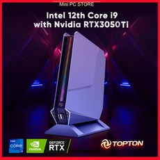 일체형PC 2023 게이머 데스크탑 컴퓨터 12 세대 인텔 i9 12900H i7 12700H 엔비디아 RTX 3050 8G 2xDDR4 윈도우 11 3x4K WiFi6, i7-10750H 1660Ti 6G, 1) No Ram No Storage  i712700H - 인텔i712700