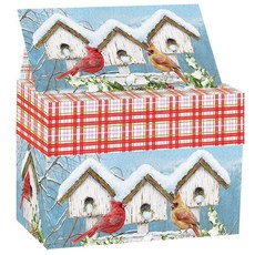 LANG Cardinal Birdhouse (2011100) 레시피 카드 박스 미디엄 멀티, 1개