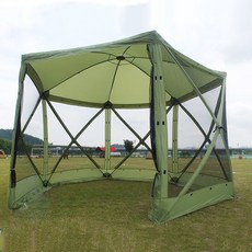 밴프원터치육각스크린텐트