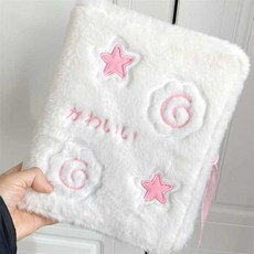 White Collect Book 화이트 콜렉트북 오뎅 털바인더 포카 A5, 어판 보풀 카드첩