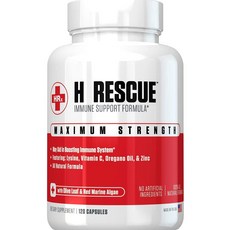 C&S Nutrition 헤프페스 레스큐 이뮨 서포트 포뮬러 맥시멈 스트렝스 120정 1팩 HERP RESCUE Immune Support Formula