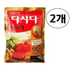 명품 다시다 골드 쇠고기, 600g, 2개