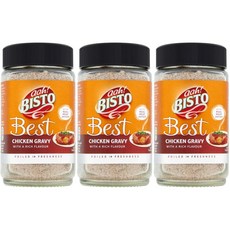 Bisto 비스토 베스트 치킨 그레이비 파우더 250g 3개, 1개