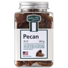 피칸 스퀘어 견과류 피칸, 8개, 140g