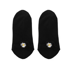 유니크몰 WOHO 가을 자수 데이지 여학생 트렌드 면 클양말 INS 핫한 일한 GD 엽기적 취향 맛이 좋다 사랑