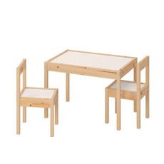 이케아 레트 아이 유아 어린이 미술 책상 의자 세트
