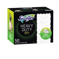 스위퍼 해비 듀티 드라이 바닥 청소 포 리필 50ct Swiffer Sweeper Heavy Duty Dry Sweeping Cloth Refills 50-count,