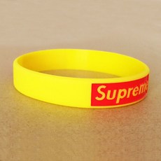 스마트밴드 트렌디한브랜드 유럽미국 커플용품 Sup실리콘 손목시계 남녀 학생 농구 운동 개성 심플 고무패킹 손목끈, 기본, T03-노란색