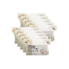 베베솜 무표백 순면건티슈 1000매 (100매10개) 신생아 아기 건티슈, 10개