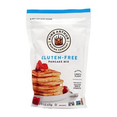 King Arthur Baking Company 글루텐 프리 팬케이크 믹스 425 g, 425g, 1개