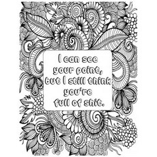 I Can See Your Point But I Still Think You're Full of Shit .: Adult Coloring Book: Beautiful design... Paperback, Independently Published, English, 9798576107292