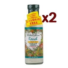 월든팜 칼로리 프리 랜치 드레싱 355ml x2팩, 2개